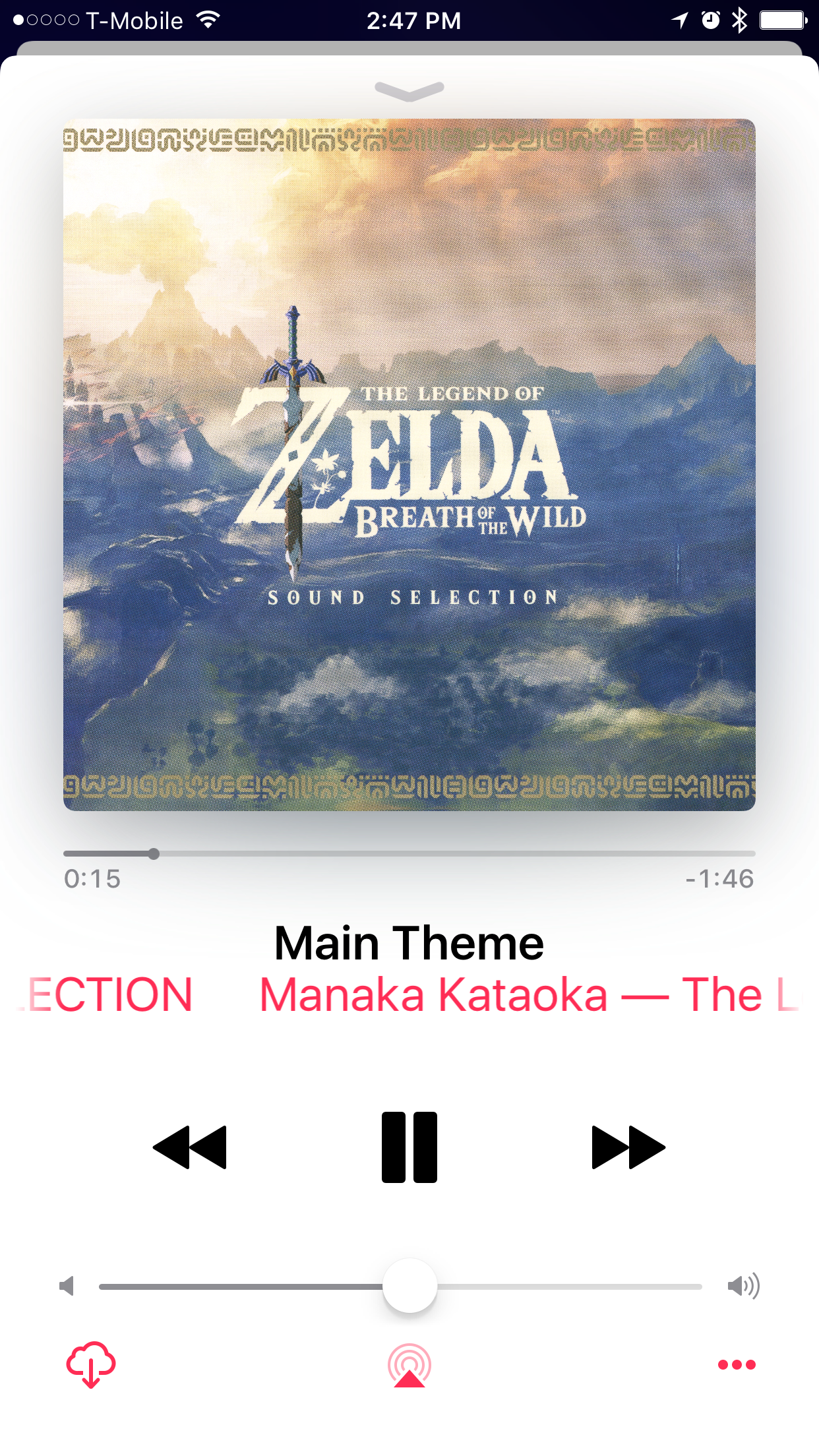 Zelda Breath of The Wild Soundtrack Artwork