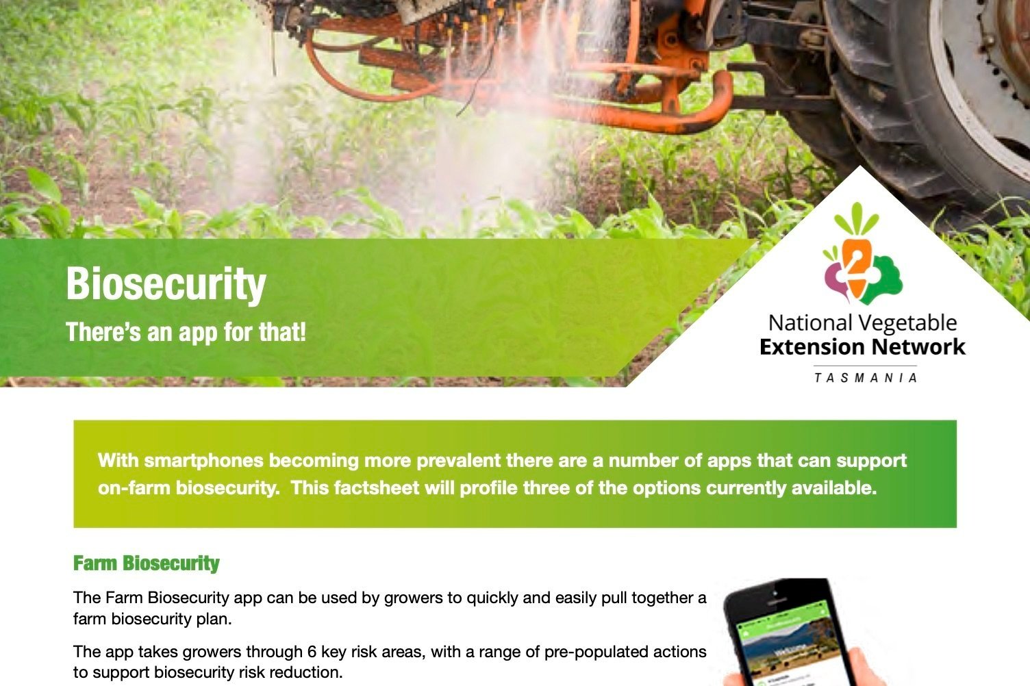 Biosecurity - There's an app for that!
