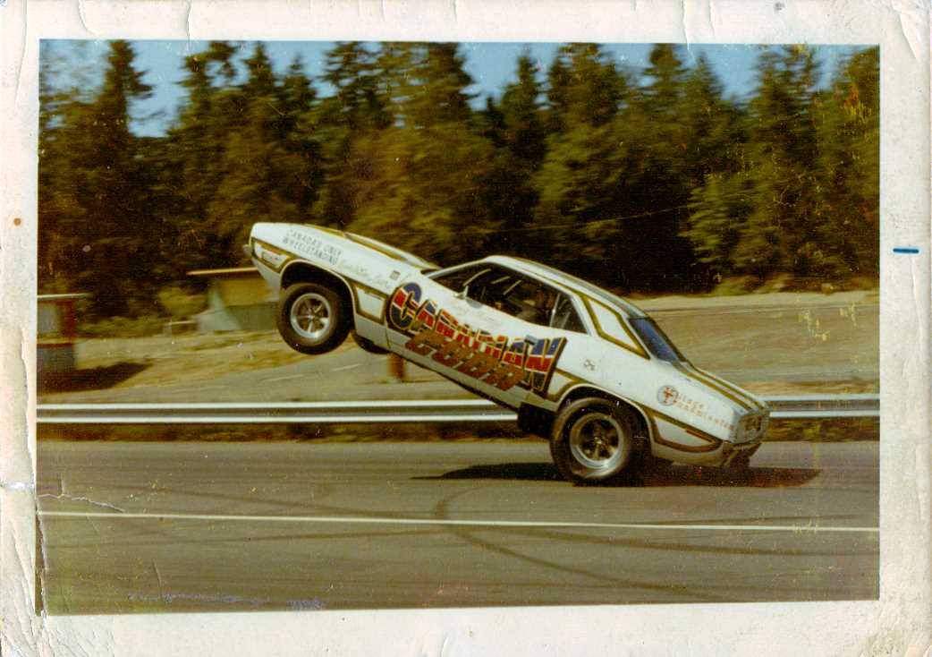"Canadian Cuda" Practicing Wheelies
