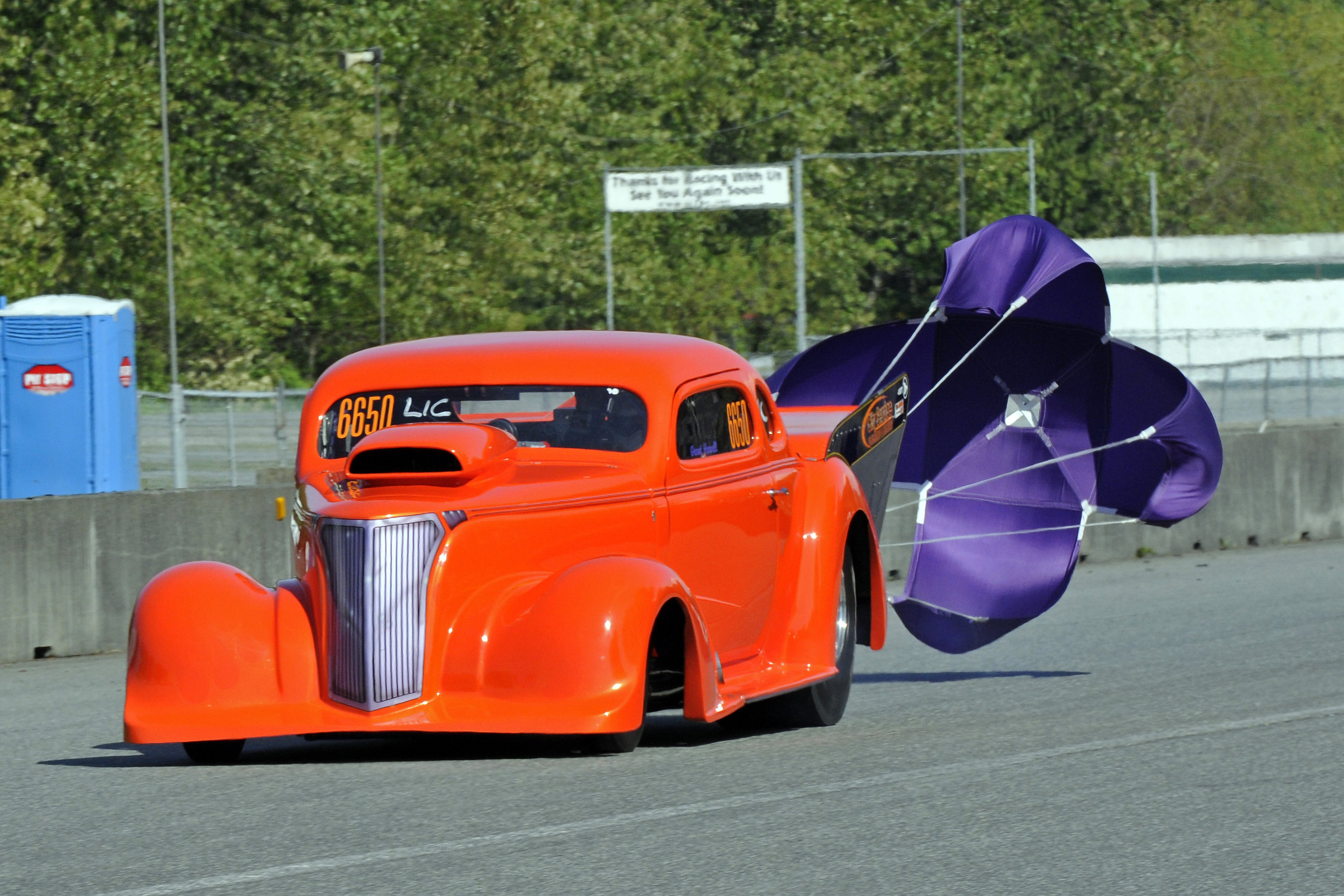 Grant Howell's 1937 Chev Coupe called Fast Orange