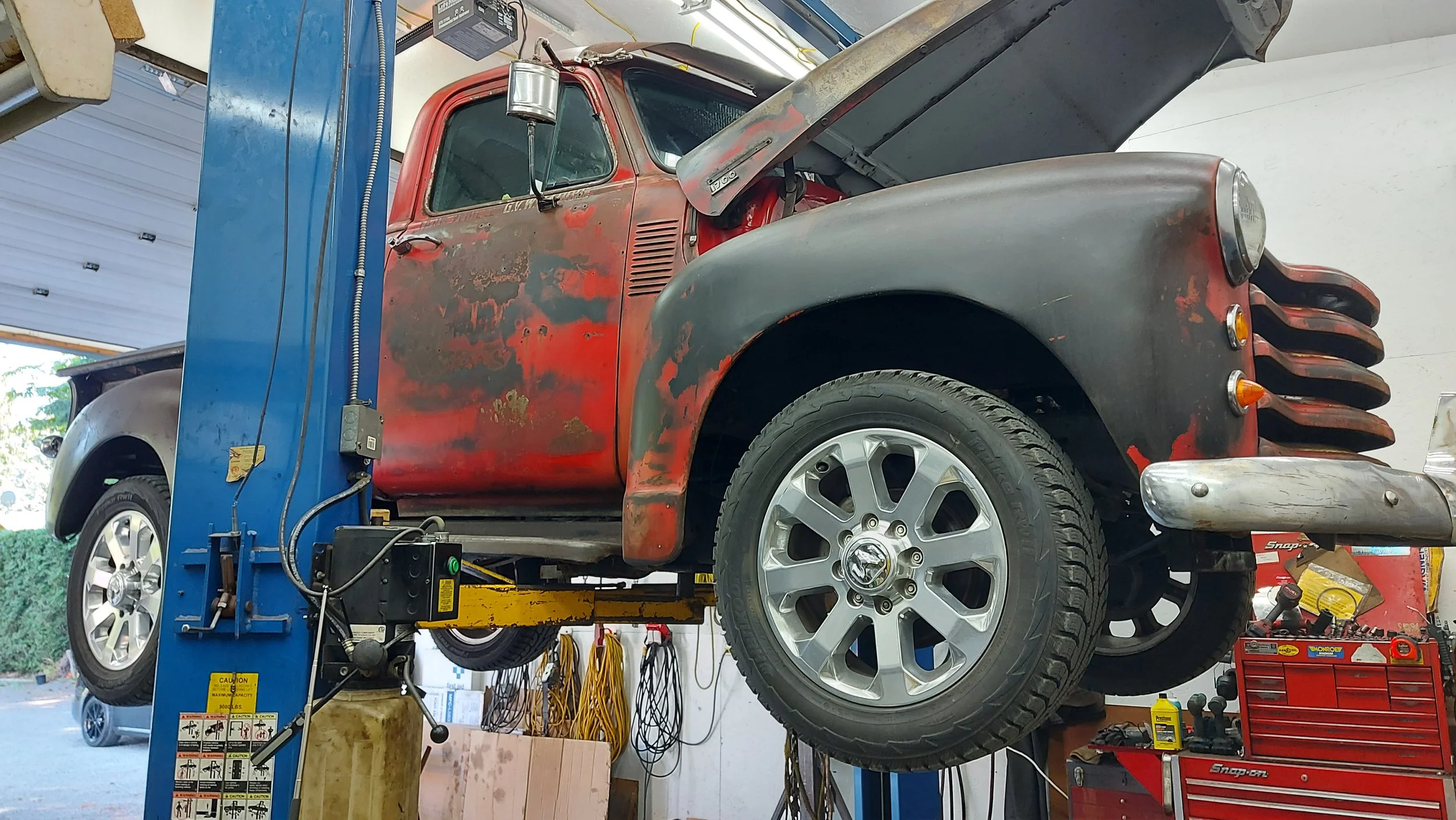 2 Old Farts Garage - 1955 Chev Pickup