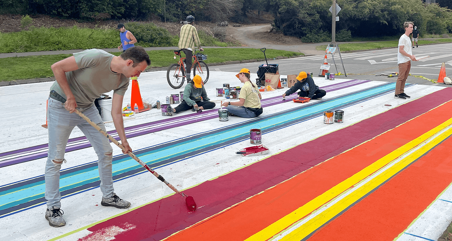 The Golden Mile in Golden Gate Park SF