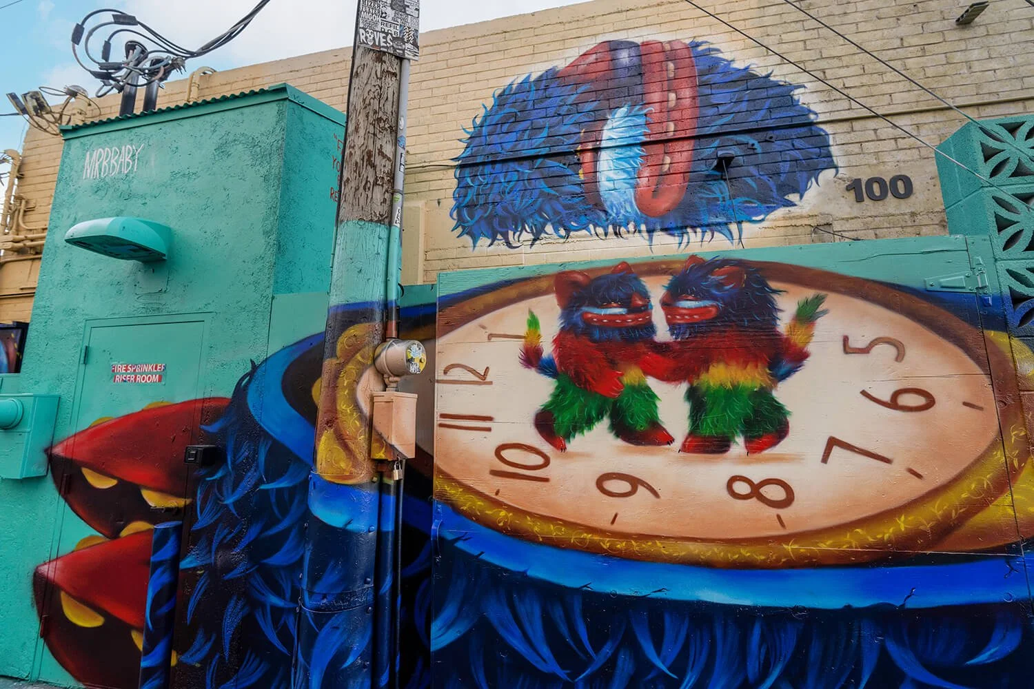 Mr. B Baby Mural