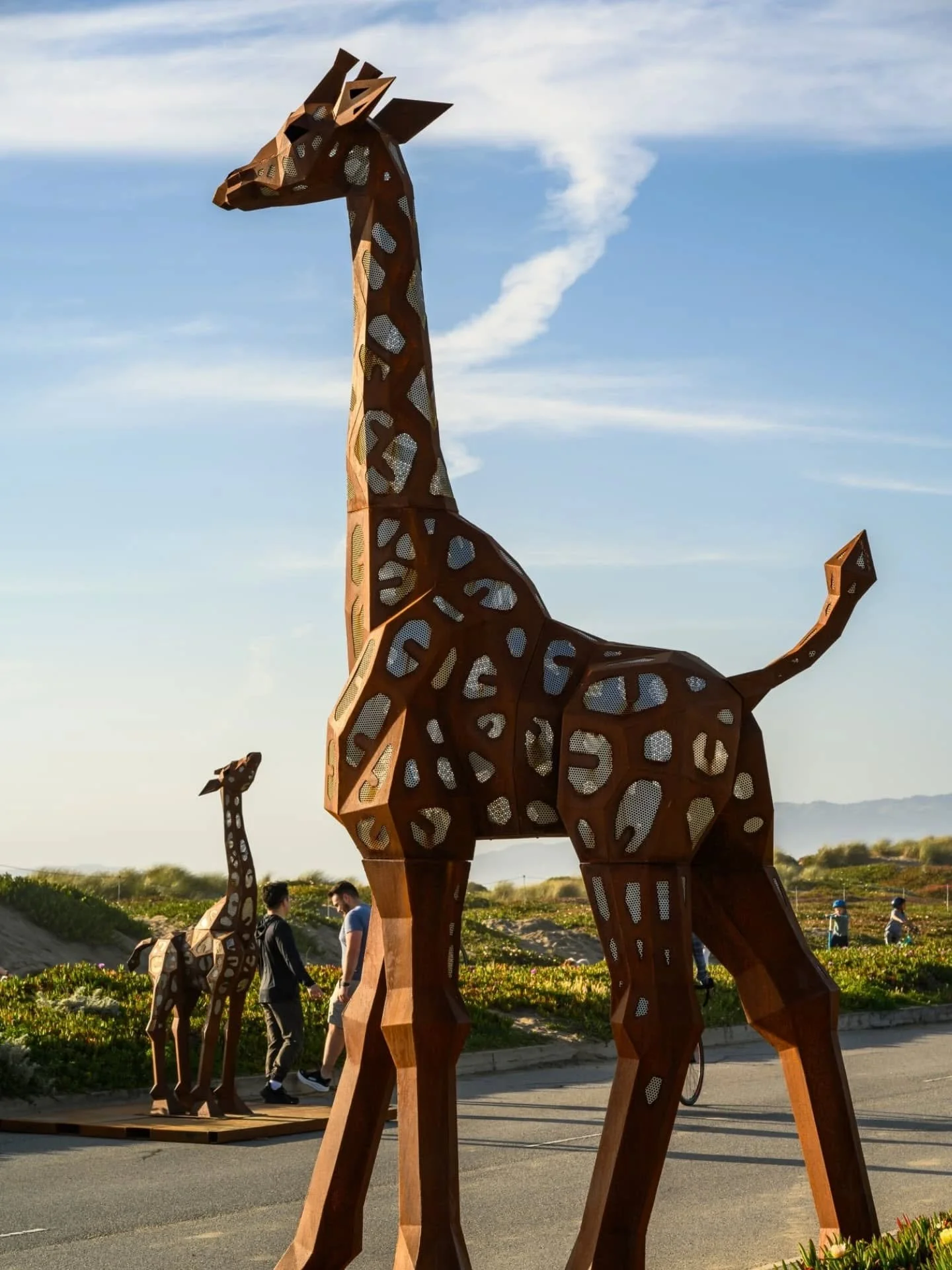 ✨ At Sunset Dunes, art doesn&rsquo;t just live in the landscape, it reshapes it.

From murals echoing the rhythm of the ocean to sculptures that encourage climbing, spinning, and wonder along your path, each piece invites us to pause, play, and see t