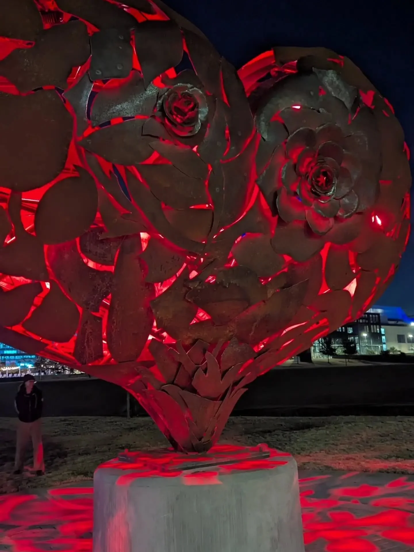 Now on view in Arlington, Texas: Heartfullness ArTex by artist Katy Boynton.

This joyful sculpture is the fourth heart in Boynton&rsquo;s series, inspired by imagery she discovered during her first visit to Arlington, from the sun and city iconograp