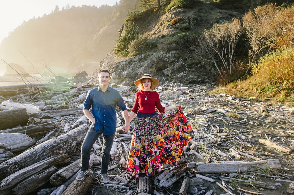 Redwood Forest Engagement — French Sessa Photo Co.