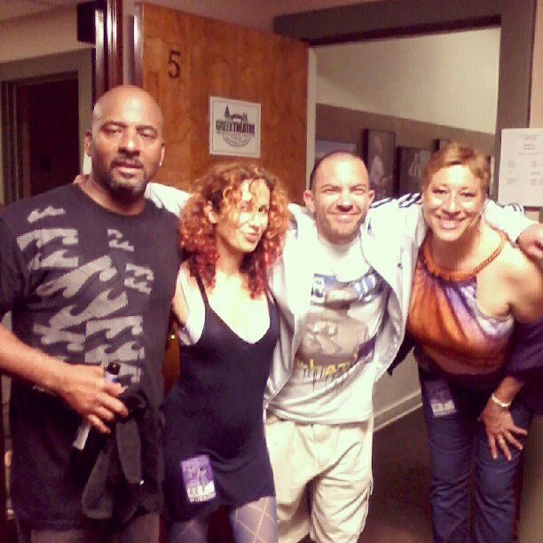 Backstage Fishbone/Primus - Greek Theater.