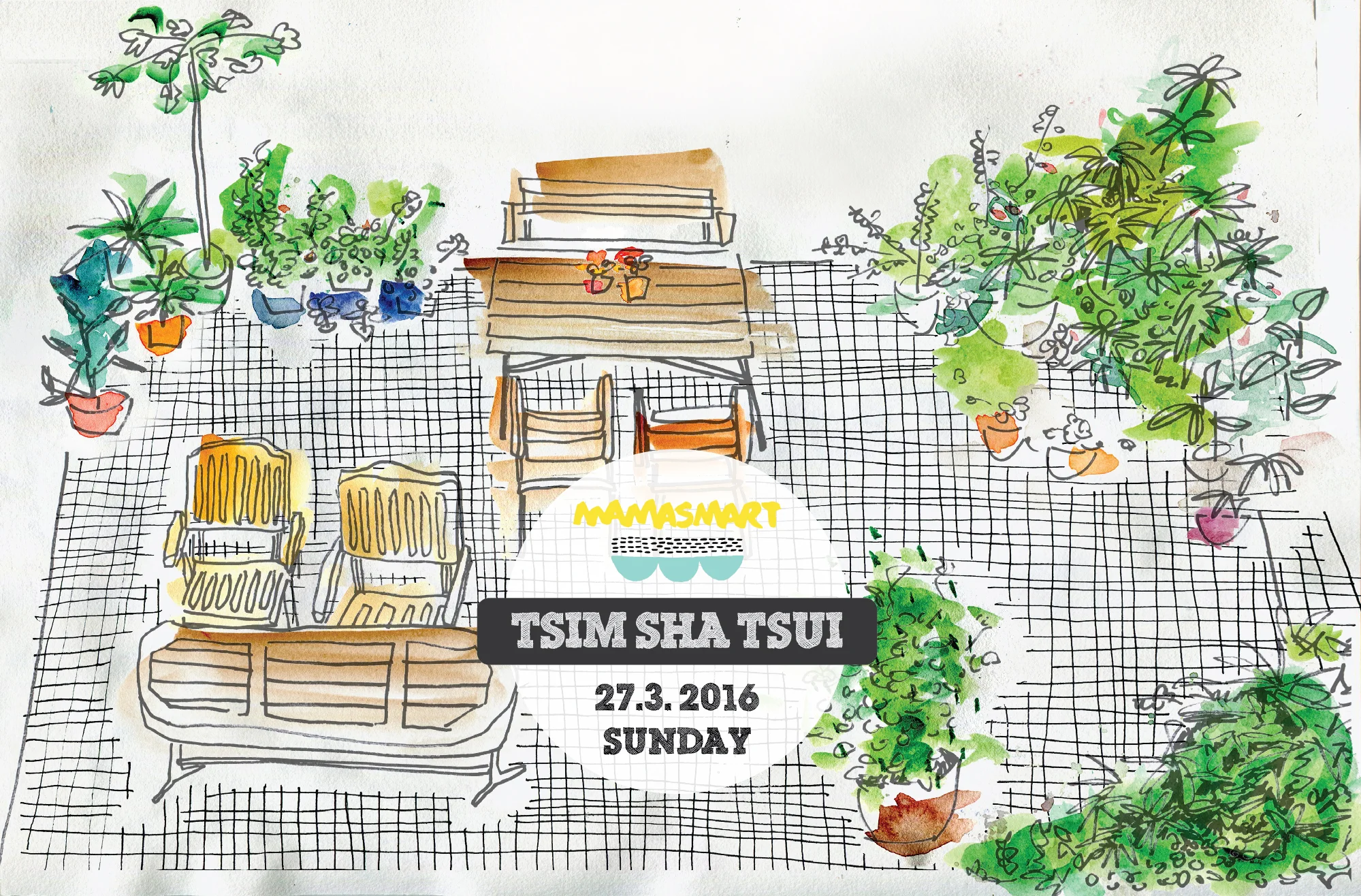 ILLUSTRATION FOR MAMASMART EVENT - 2016