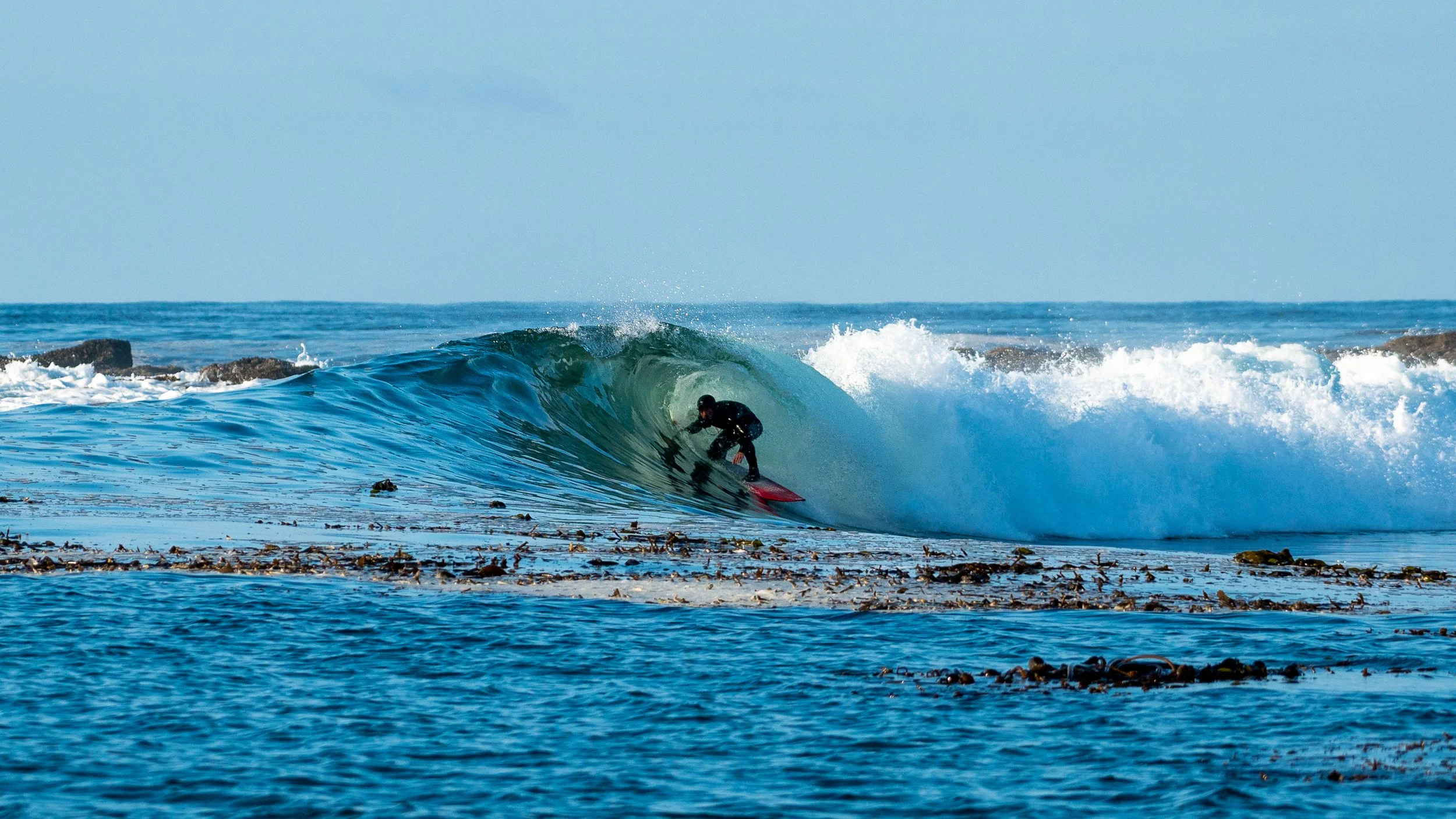 Finding a glassy vision in a remote part of Canada's Coastline - Photo: Alex Joel