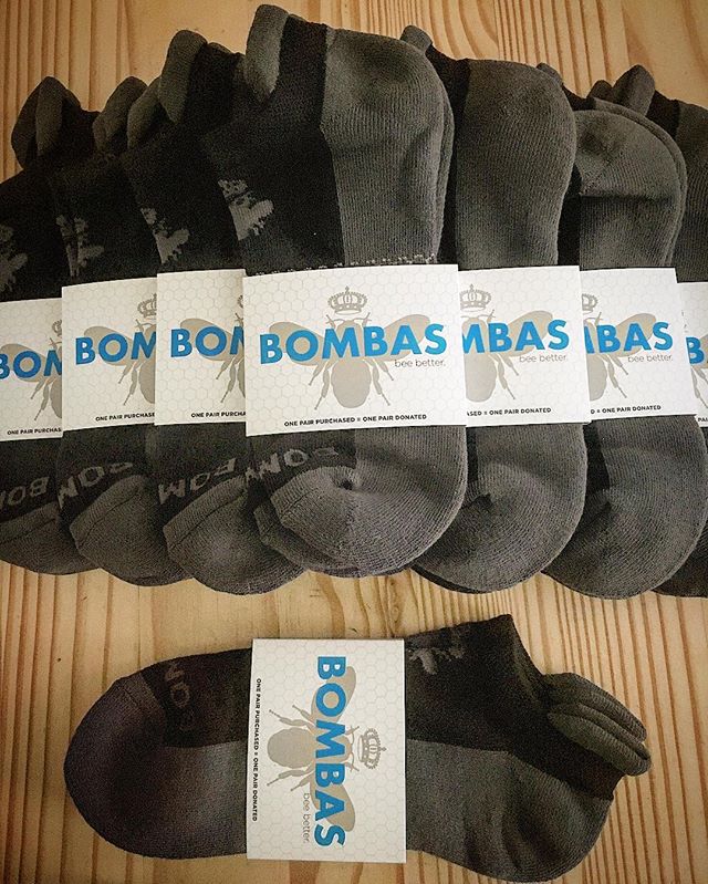 We have received a wonderful donation from @bombas- 1000 pairs of socks for our backpacks! Bombas donates one pair of socks for every pair purchased. Another example of a  great company making a difference in this world! Thanks again!