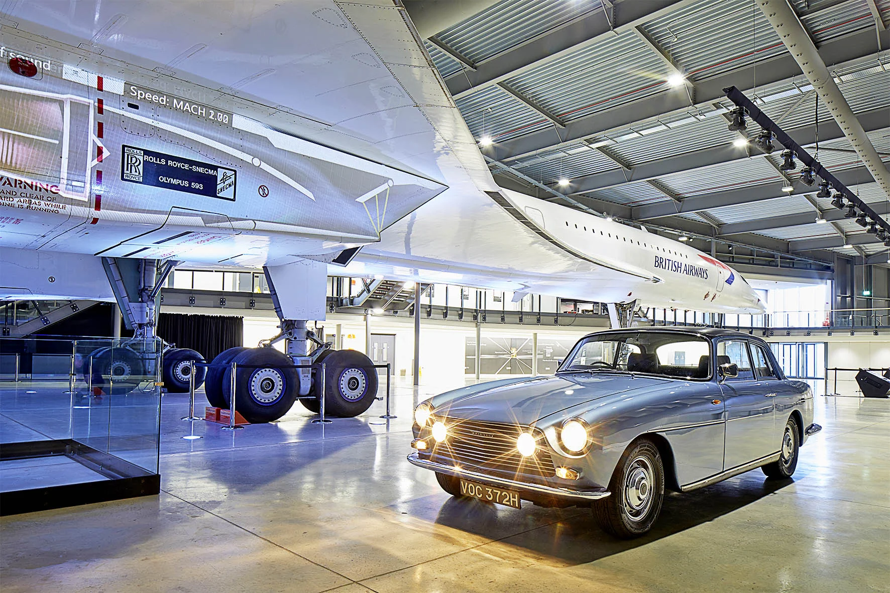 The home of supersonic air travel: Our Bristol 411 at the incredible Aerospace Bristol - a fascinating museum now home to the last Concorde to be built and the last one to fly. We can’t think of a better place in the world to see the greatest airliner ever built.