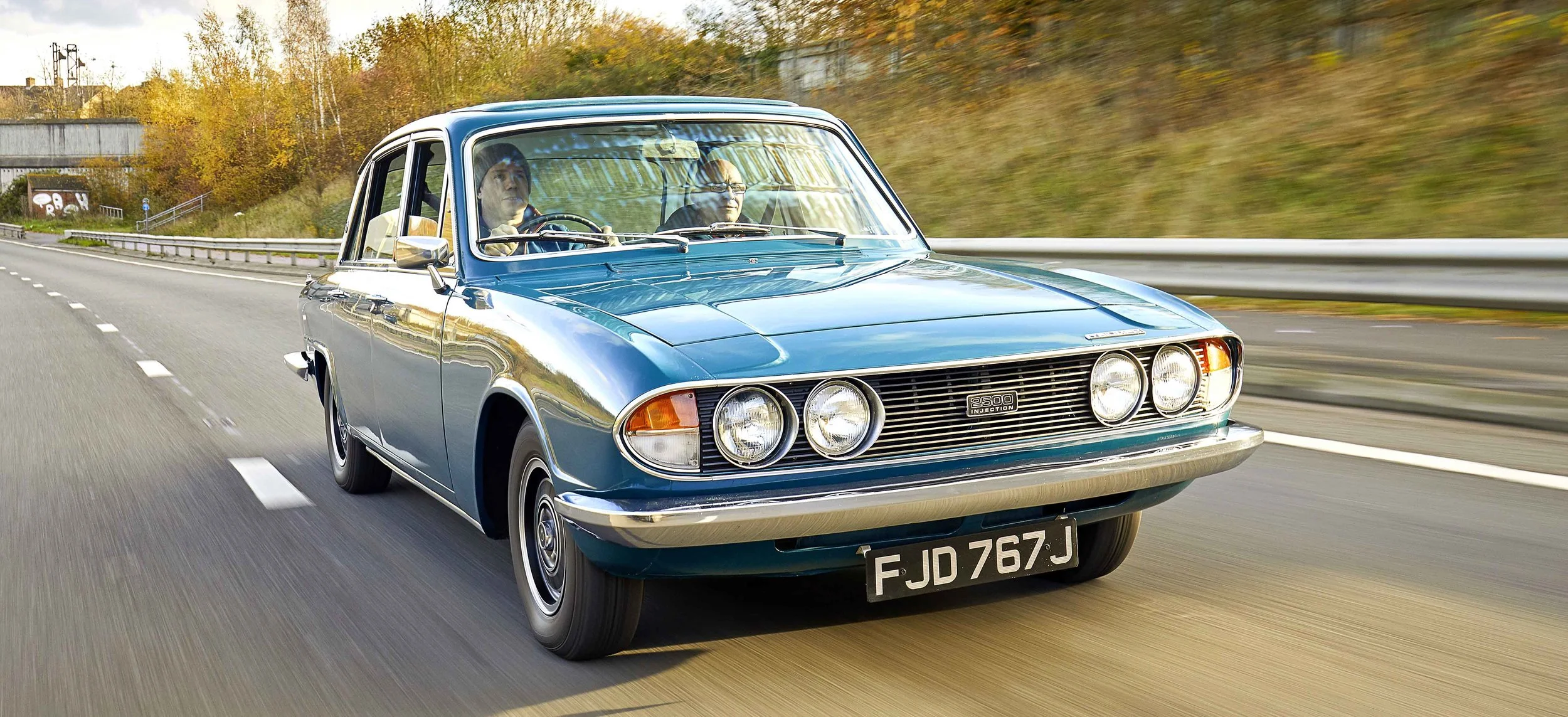 Father and son team Paul and Ross Taylor have a thing about Triumphs. Their present outbreak of Triumph mania began four years ago when Paul bought an original but rusty Triumph 2.5PI to restore. However, the family’s affection for Triumphs goes back much further, to when Paul was in his twenties and enjoyed running a 2000 saloon as his daily driver. Then in 1976 his wife wanted to replace her Anglia runabout with a sports car, so Paul bought her a TR5. Son Ross used to ride in a carry cot behind the TR’s seats and says: ‘I grew up with the whirring of a Lucas PI pump in my ears’. This goes some way to explaining why the family now own a grand total of five Lucas injected Triumphs, including the TR5 bought over forty years ago. But what of their 2.5Pi? Full story in the new issue of Practical Classics…