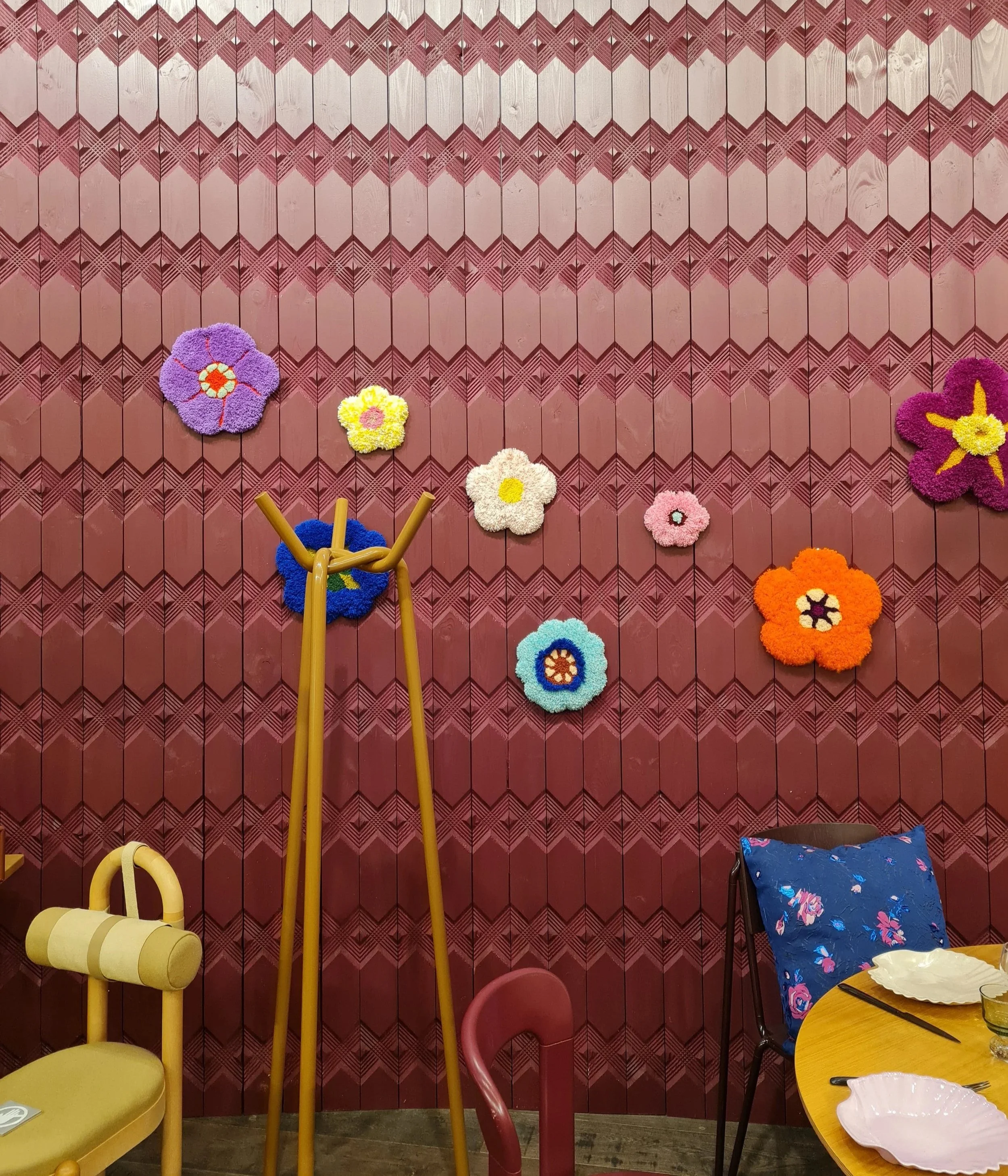  Soft flowers at Habitare Fair (2022) in Signals exhibition 