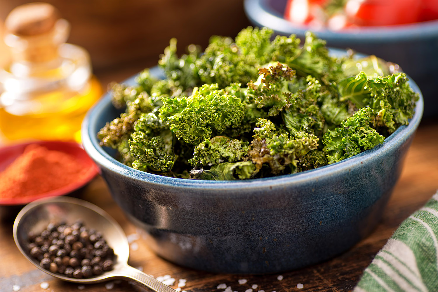 Tasty kale ‘crisps’