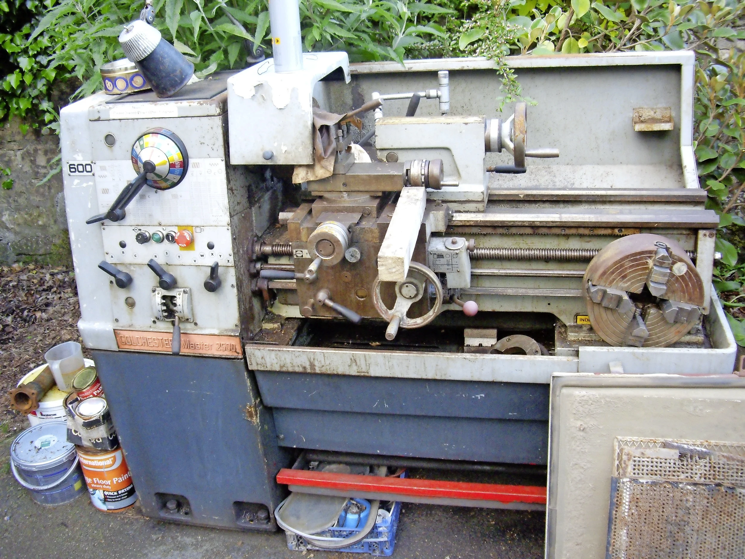 A Colchester lathe is the ultimate but small is beautiful too – you’ll grow in skills and confidence as you go