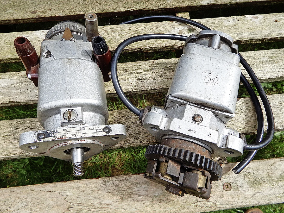 BTH mags (right) are reckoned to be better than Lucas