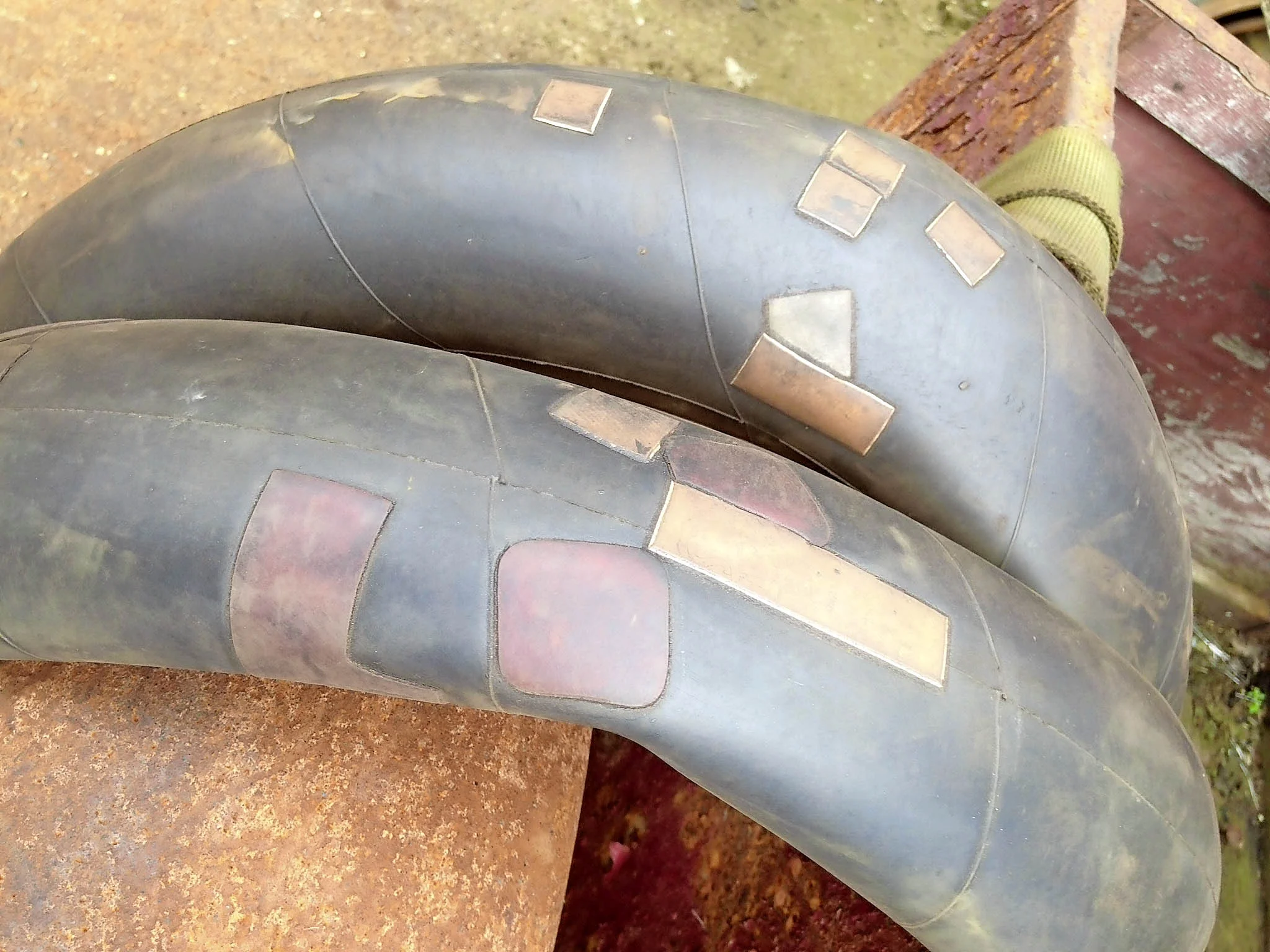 ‘Allstate’ tyre takes ‘make do and mend’ to another level!