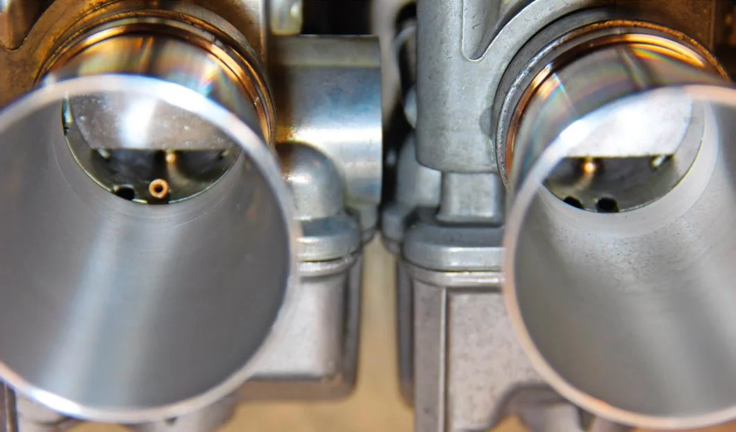 Brass airway on left-hand Dell’Orto has caused some head-scratching