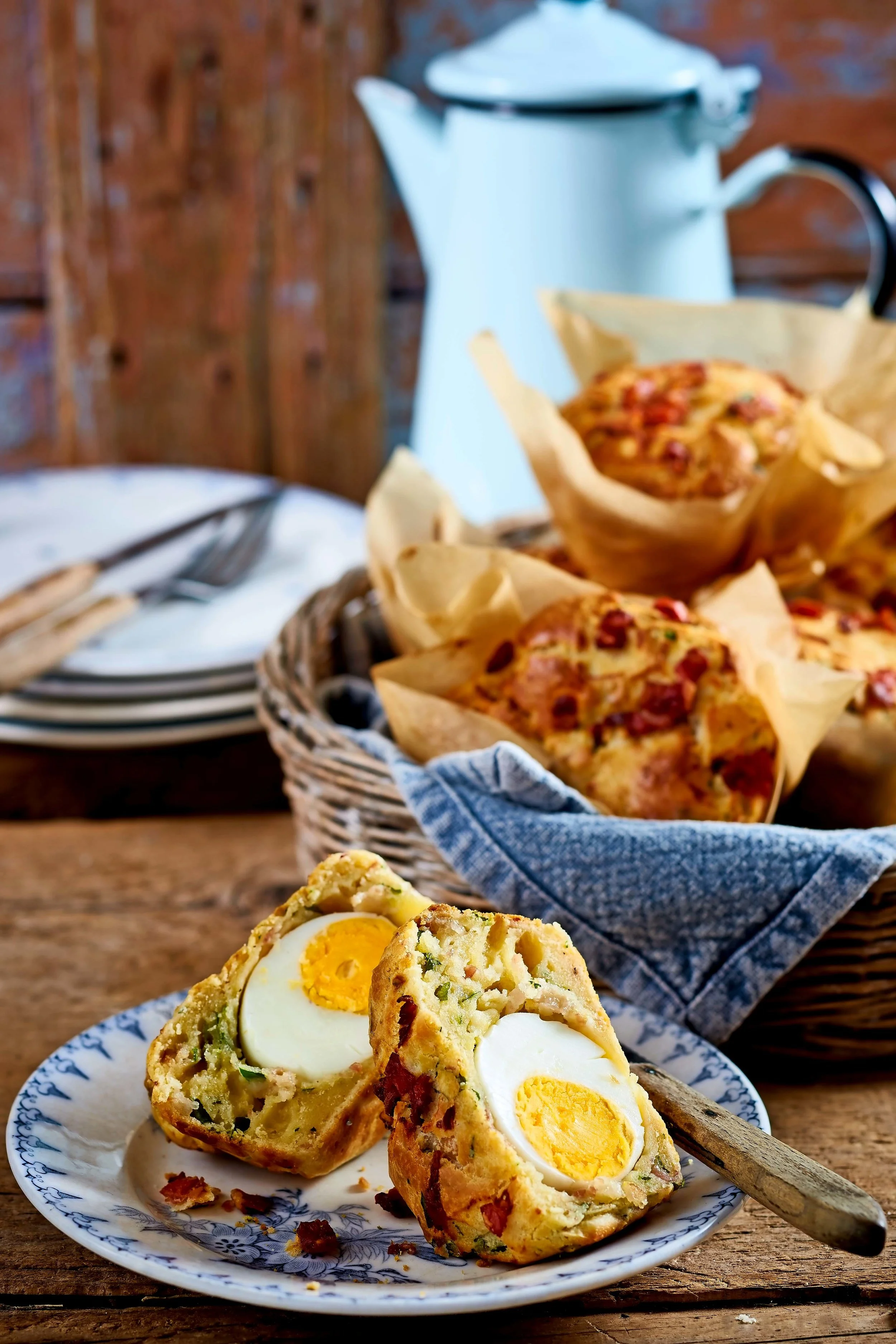 Served with coffee for brunch or as a savoury picnic treat, these muffins make a tasty, filling snack. From the April 2018 issue of LandScape