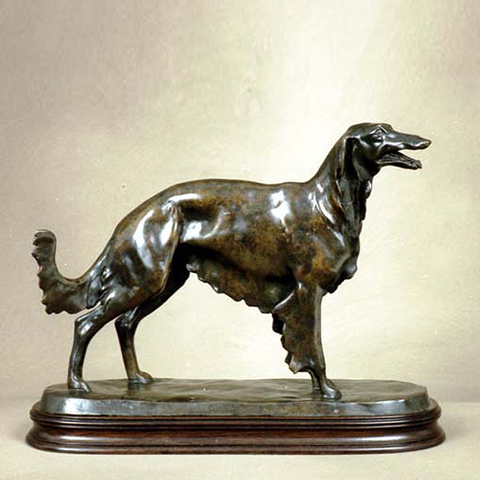 BORZOI STANDING