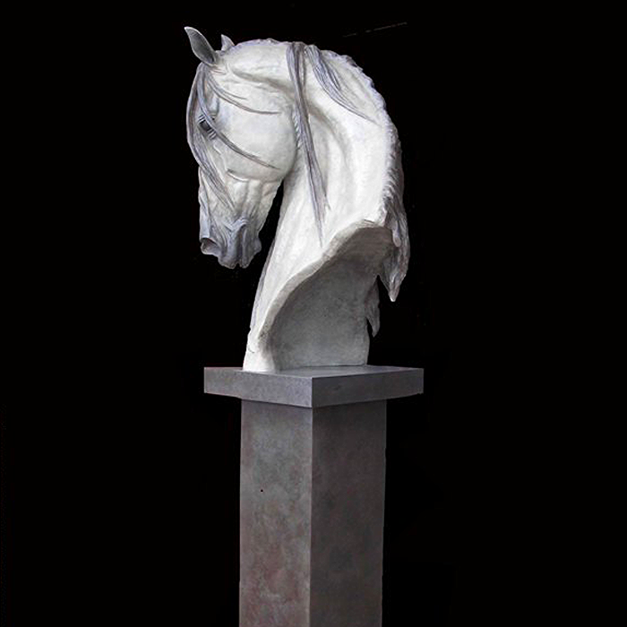 LIFE-SIZE SPANISH HORSE HEAD