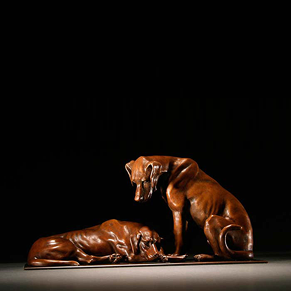 Bronze Animal Sculptures - Gill Parker