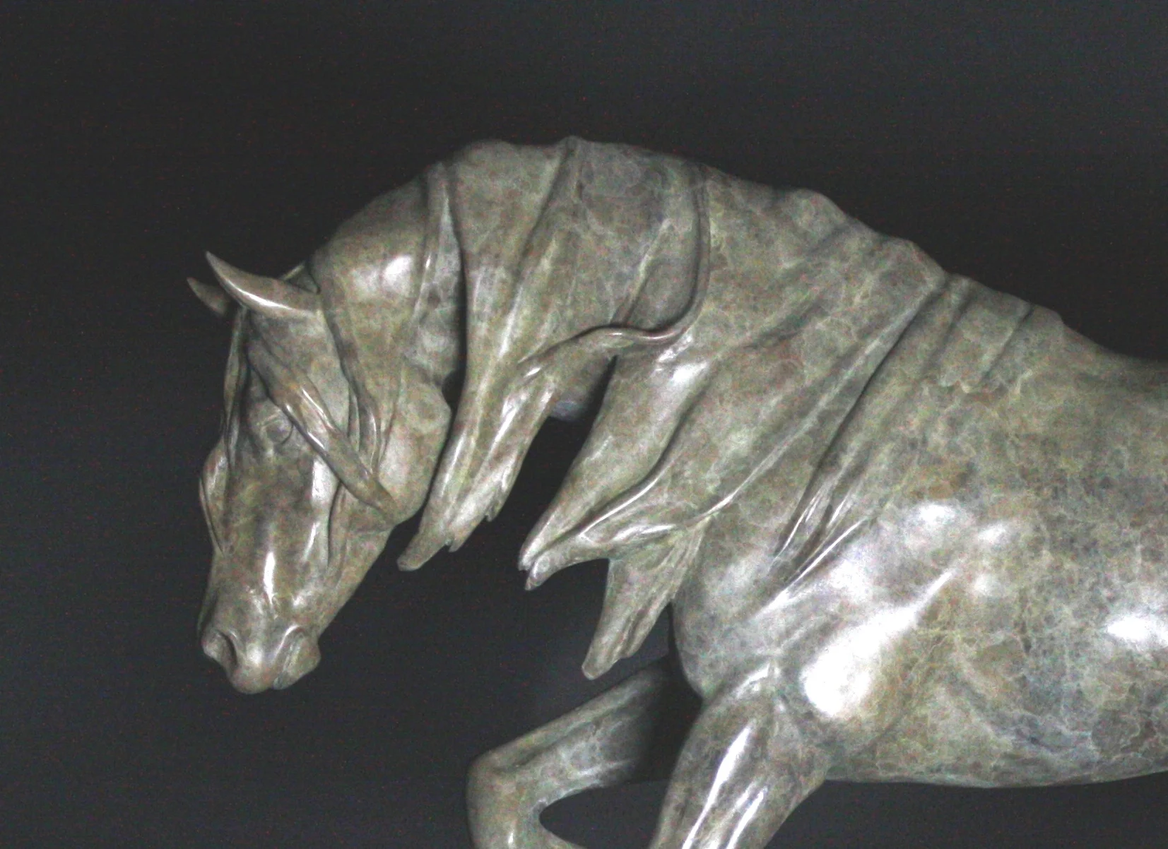 'Dynamic' one of the limited ed. bronzes on show this year