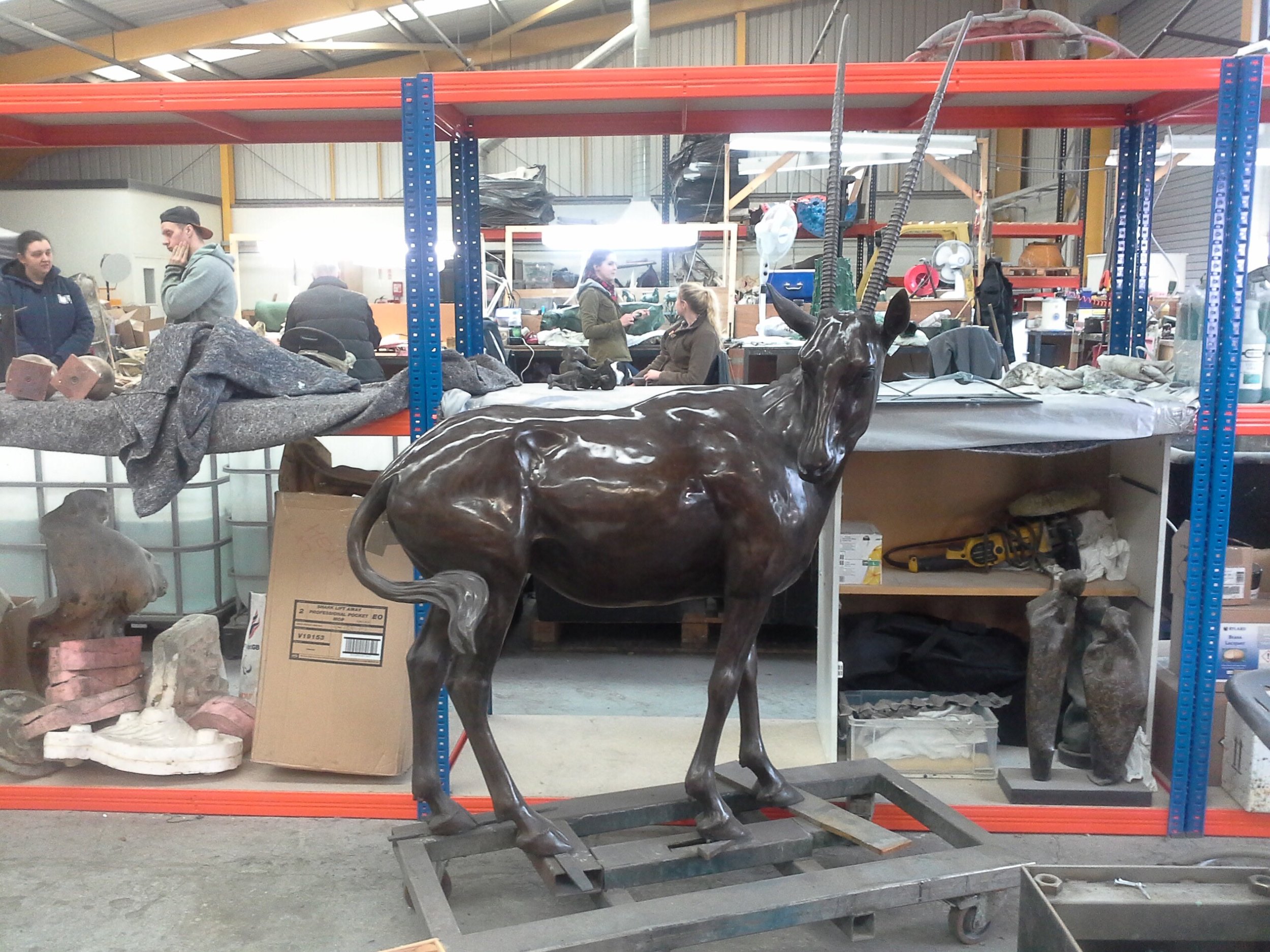Arabian Oryx all polished