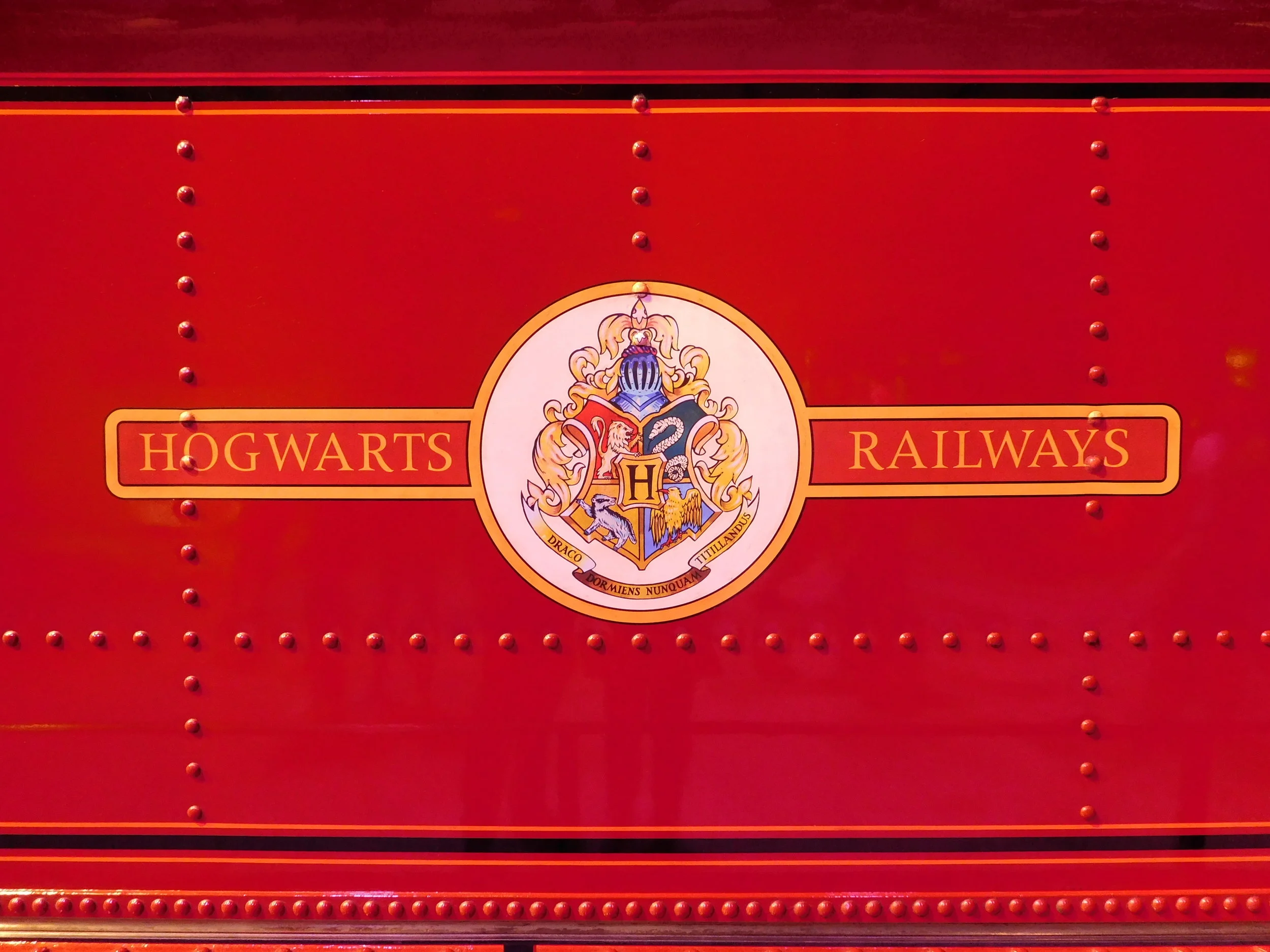 The surprisingly vintage-looking 'Hogwarts Railways' tender crest, clearly inspired by the classic BR 'ferret & dartboard'. Did you know that the film's producers originally wanted 'West Country' No. 34027 Taw Valley to 'play' the role, but deemed it too modern? THOMAS BRIGHT/SR