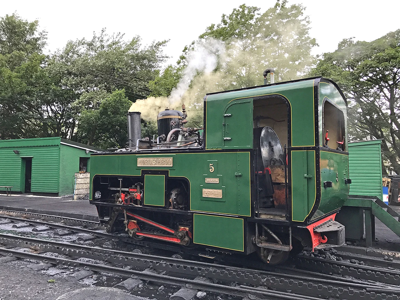 1896-built Snowdon Mountain Railway No. 5 Moel Siabod has returned to active service for the first time in 17 years. SMR
