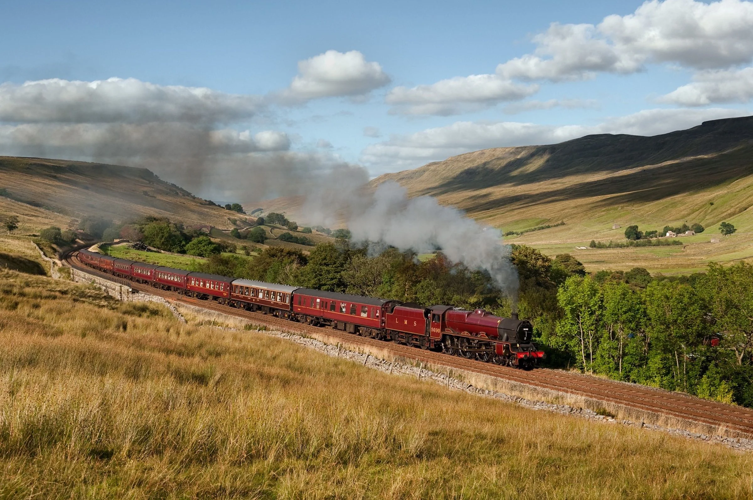 The Railway Touring Company is running two steam specials to mark 50 years since the end of BR steam passenger services. DEREK PHILLIPS