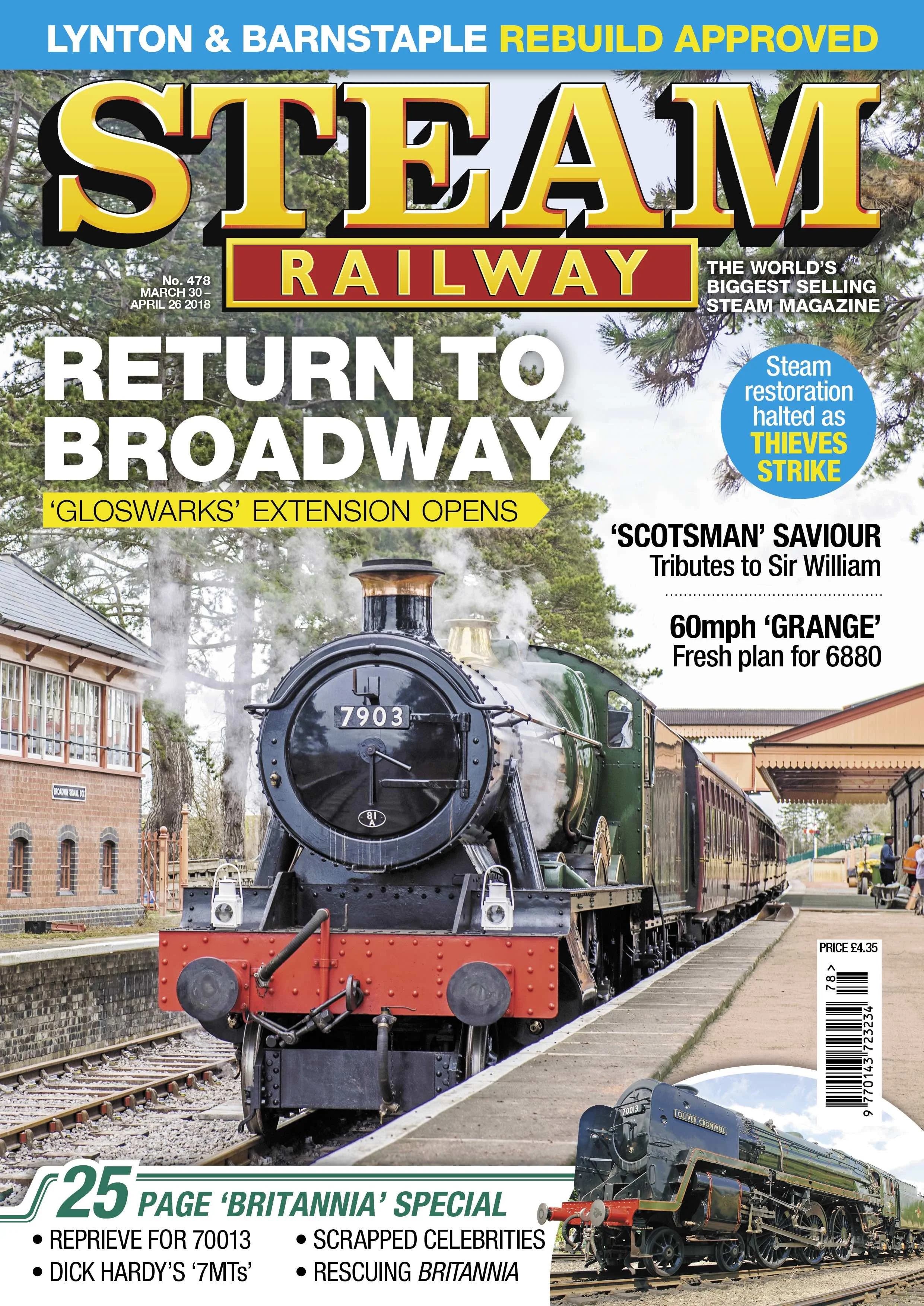 Steam Railway SR478 - on sale NOW!