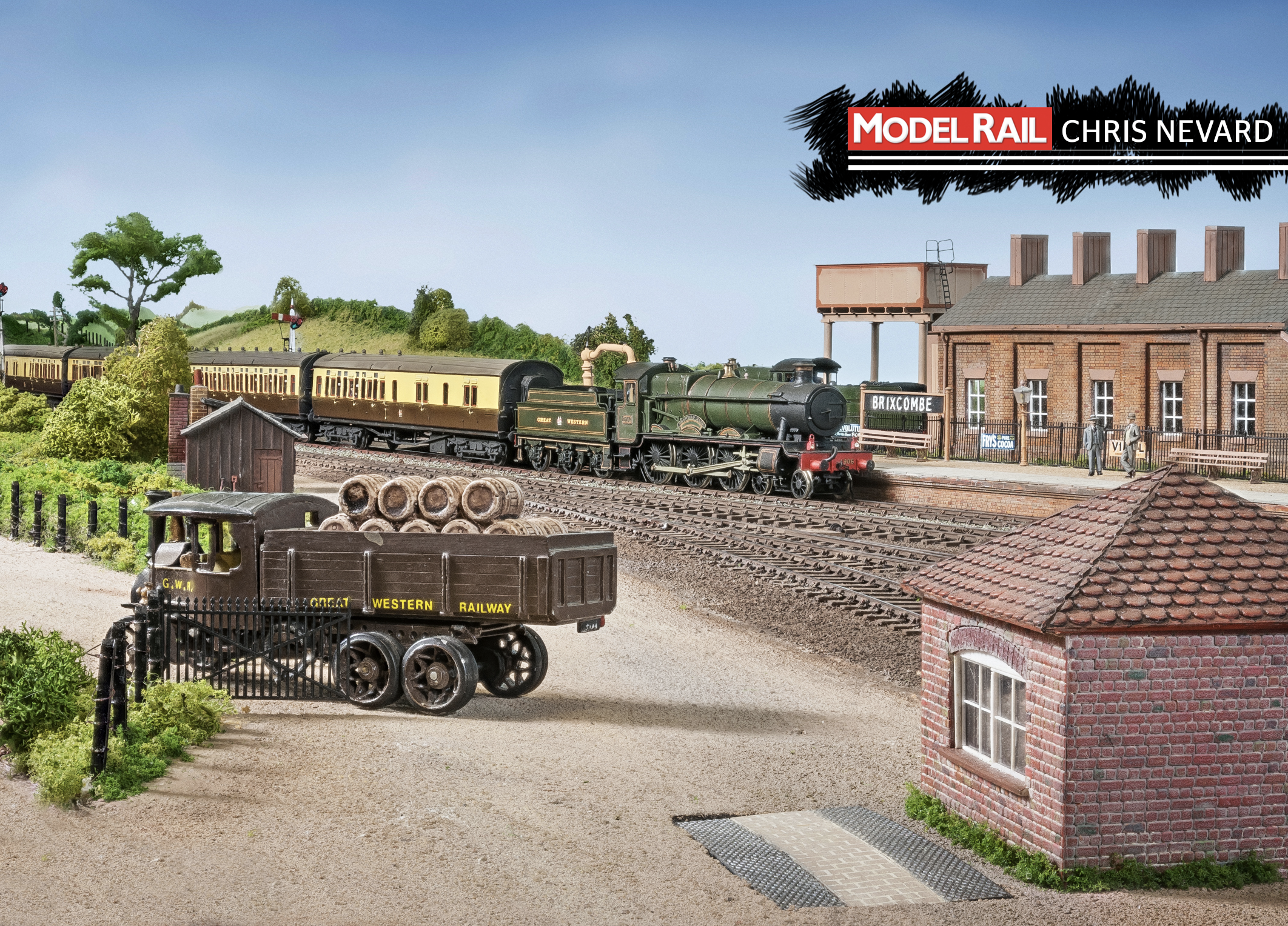 ‘Hall’ 4‑6‑0 No. 4906 Bradfield Hall - Martin Finney kit with Ultrascale wheels and Portescap RG4 motor and gearbox. CHRIS NEVARD
