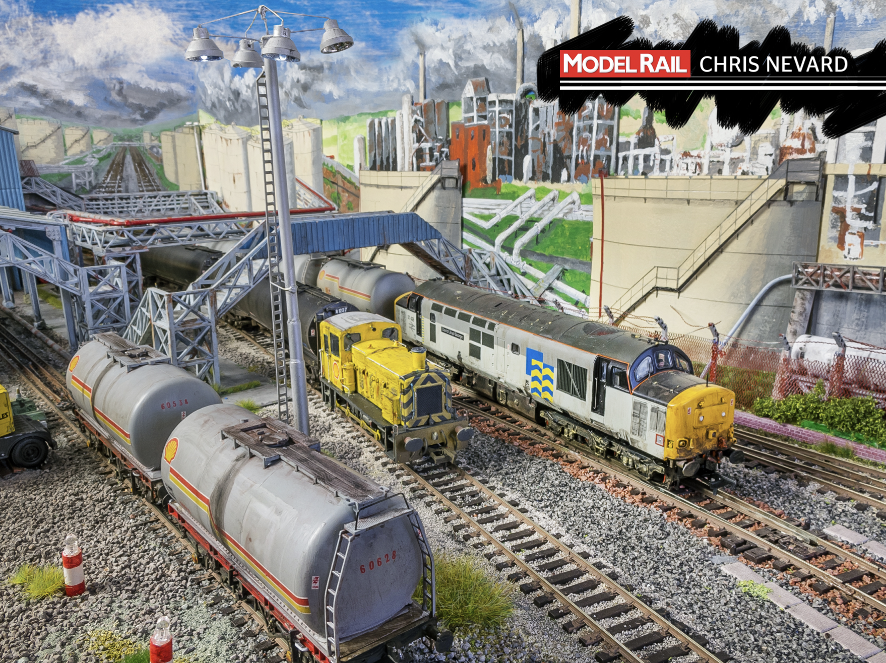 Roy's hand painted backscene might just be 'Shell Haven's' standout feature, and makes for a very distinctive look. CHRIS NEVARD