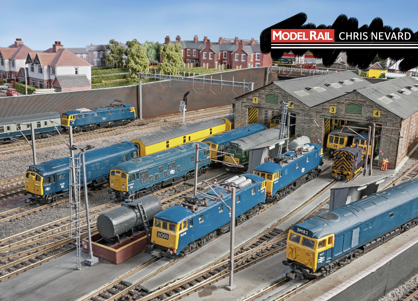 Andy has an impressive fleet of RTR, kit-built, and scratchbuilt stock. CHRIS NEVARD