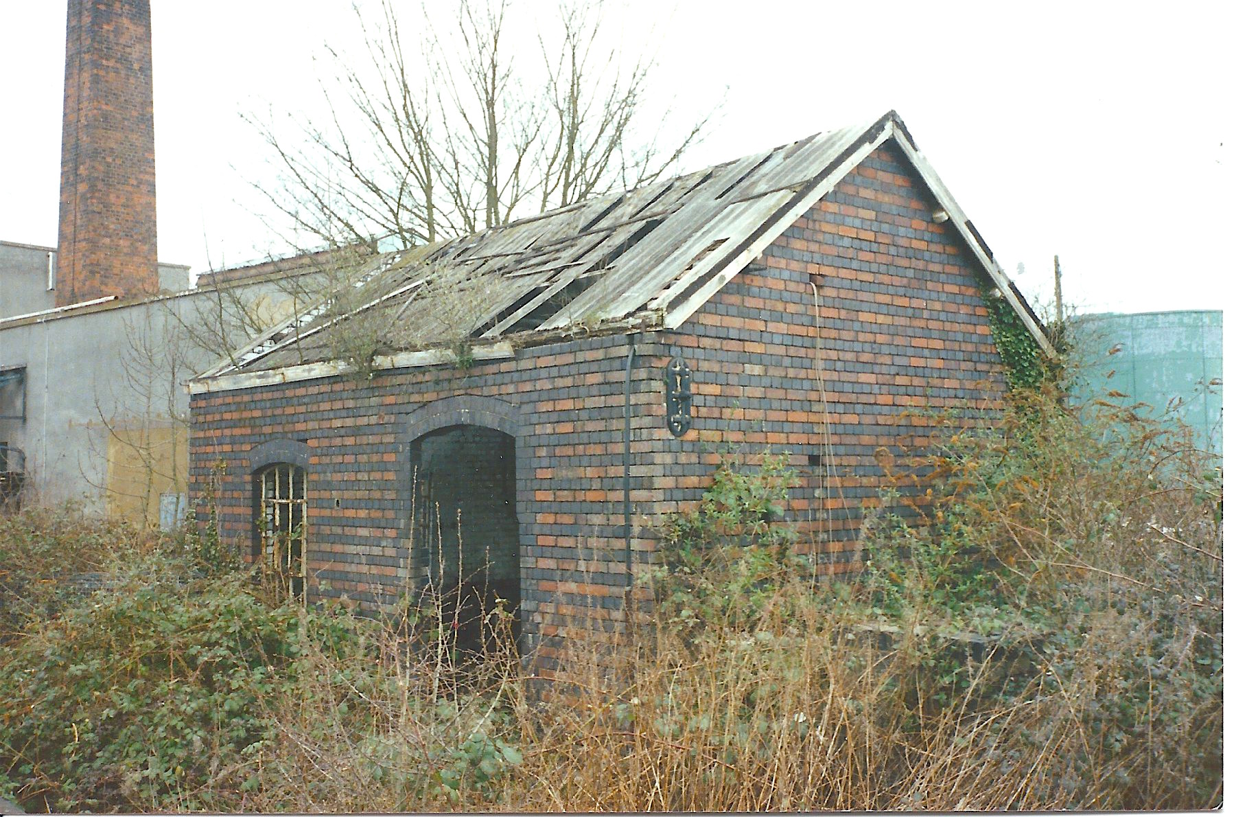 The distinctive ‘striped’ stable block as it was in 1996. (CHRIS LEIGH)