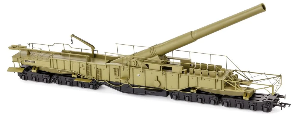 Oxford Rail railway gun Gladiator