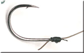 tying spade end hooks