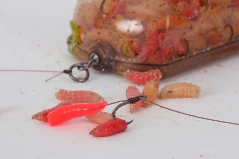 Artificial Imitation Soft Maggot / Grub Bait - General Coarse Fishing