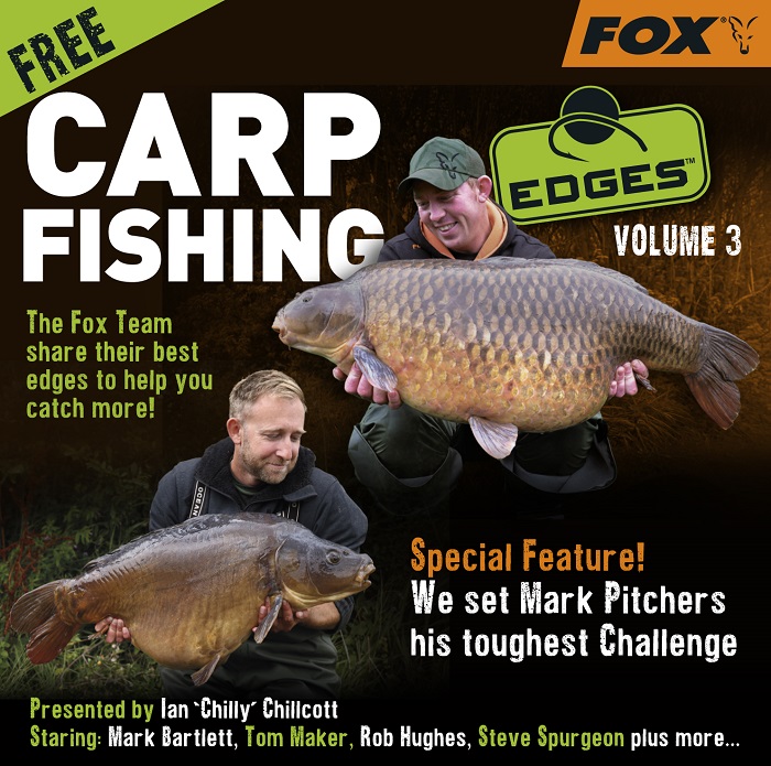 Volume 3 of Fox's FREE Carp Fishing Edges DVD Coming Soon