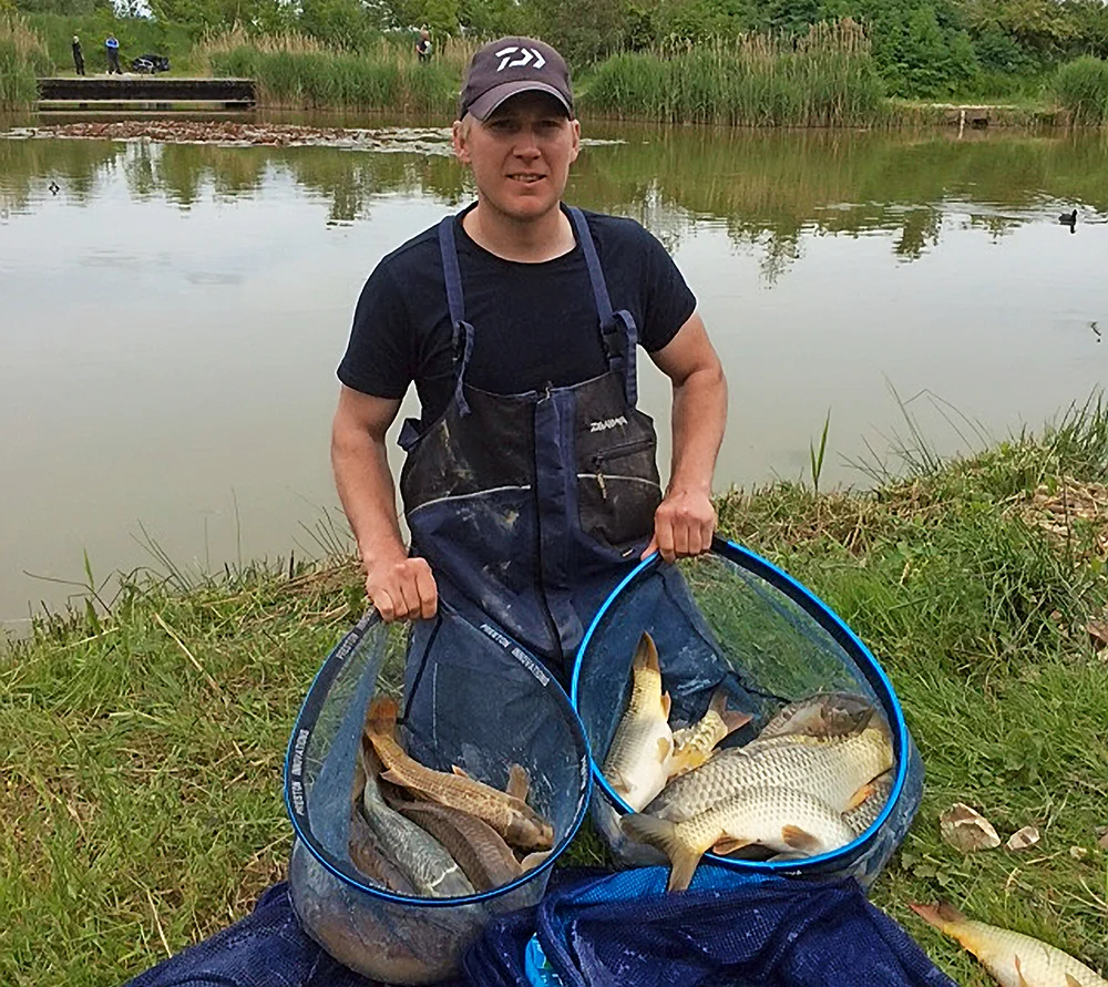 Richard Bond fished steadily for his win.