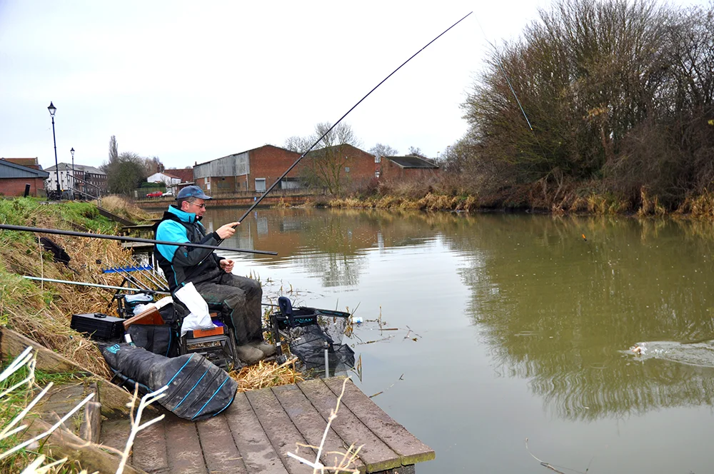 Simon Fields was on the perch to win.