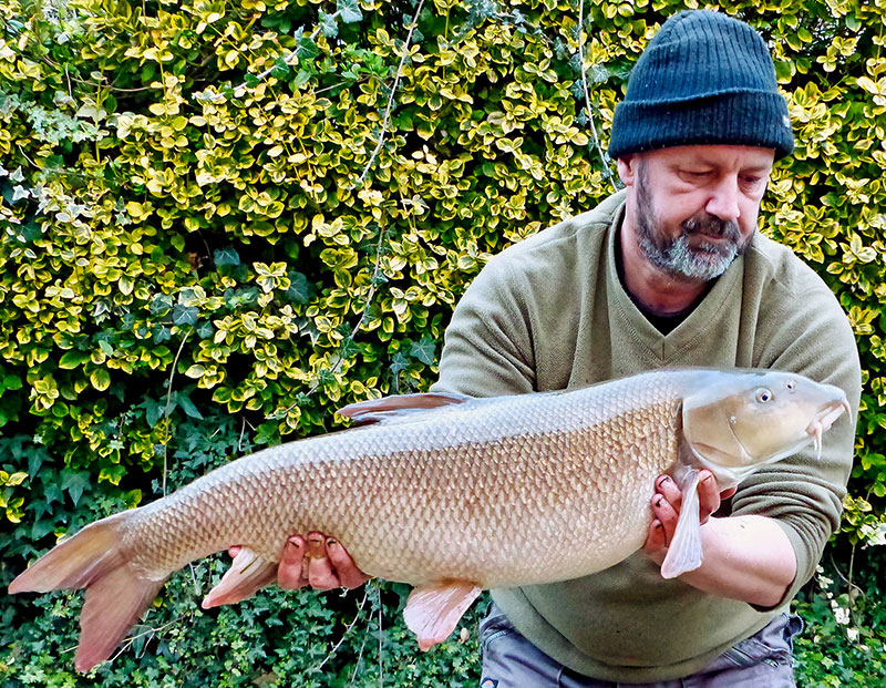 Monster 17lb 2oz barbel caught by angler on the River Thames — Angling
