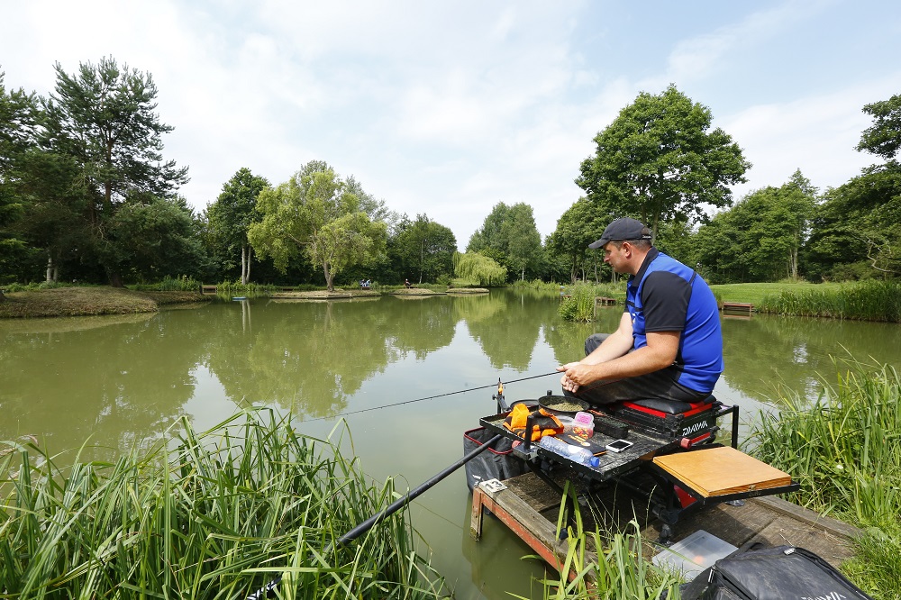 Fishing At Makins Fishery