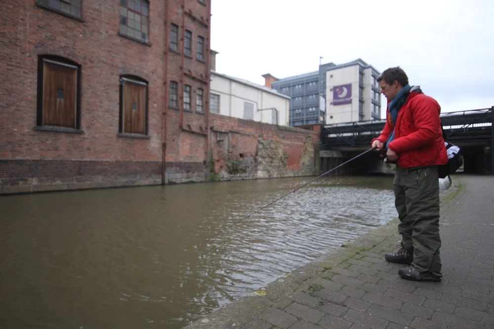 Nottingham Canal is a great venue to rove with light lure setups