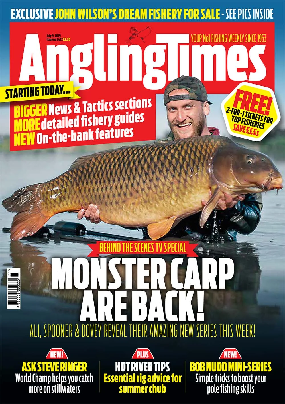 Angling Times July 9th issue — Angling Times