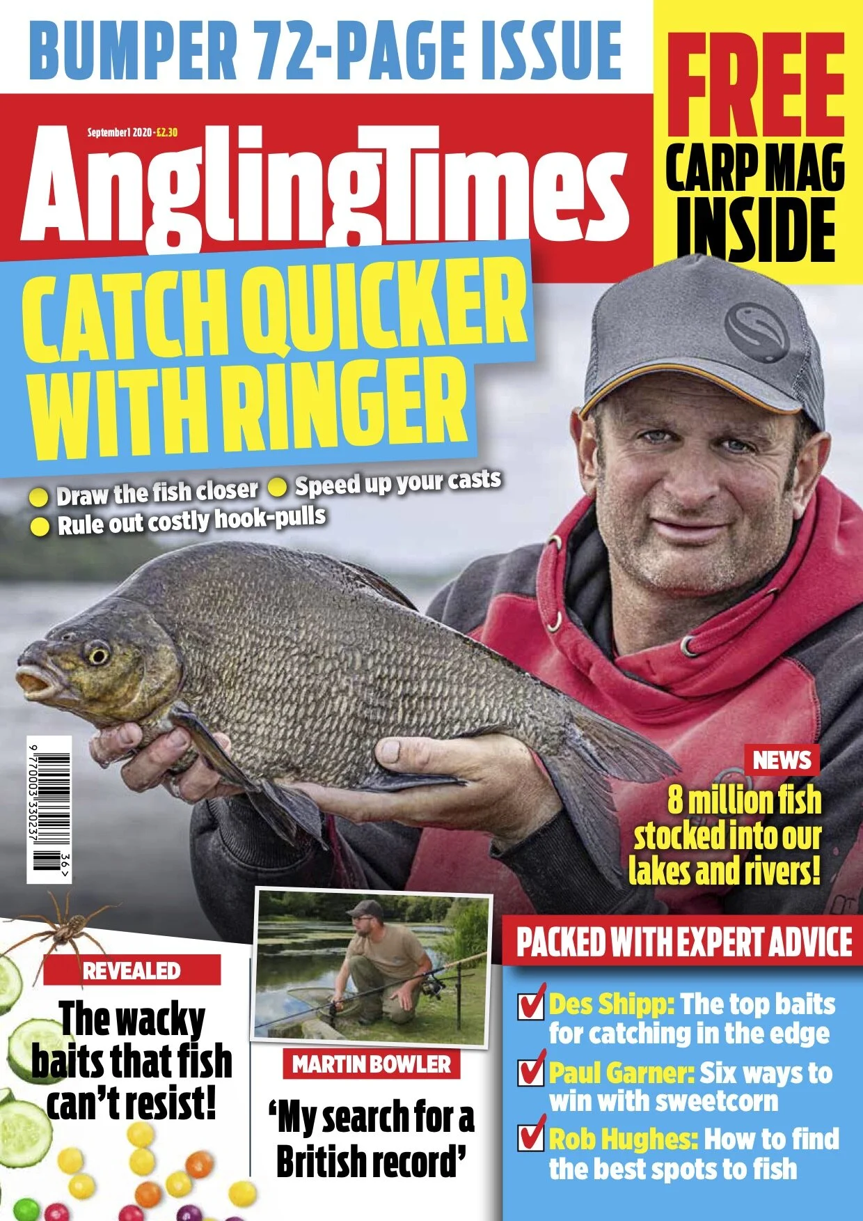 Angling Times September 1st issue — Angling Times