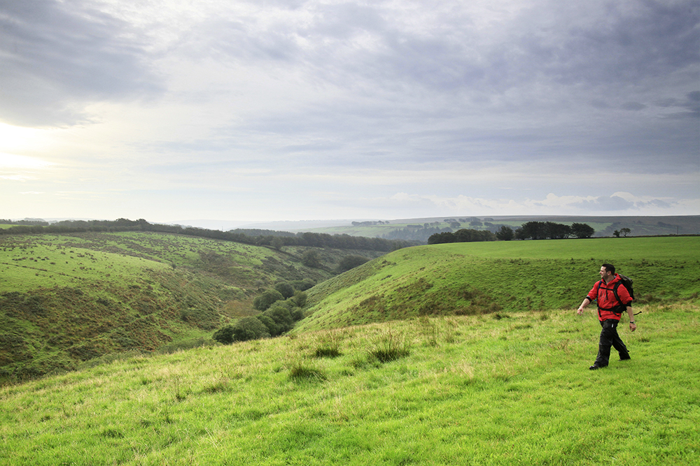 Lime Combe, near Simonsbath. Photograph : Tom Bailey / Country Walking Magazine