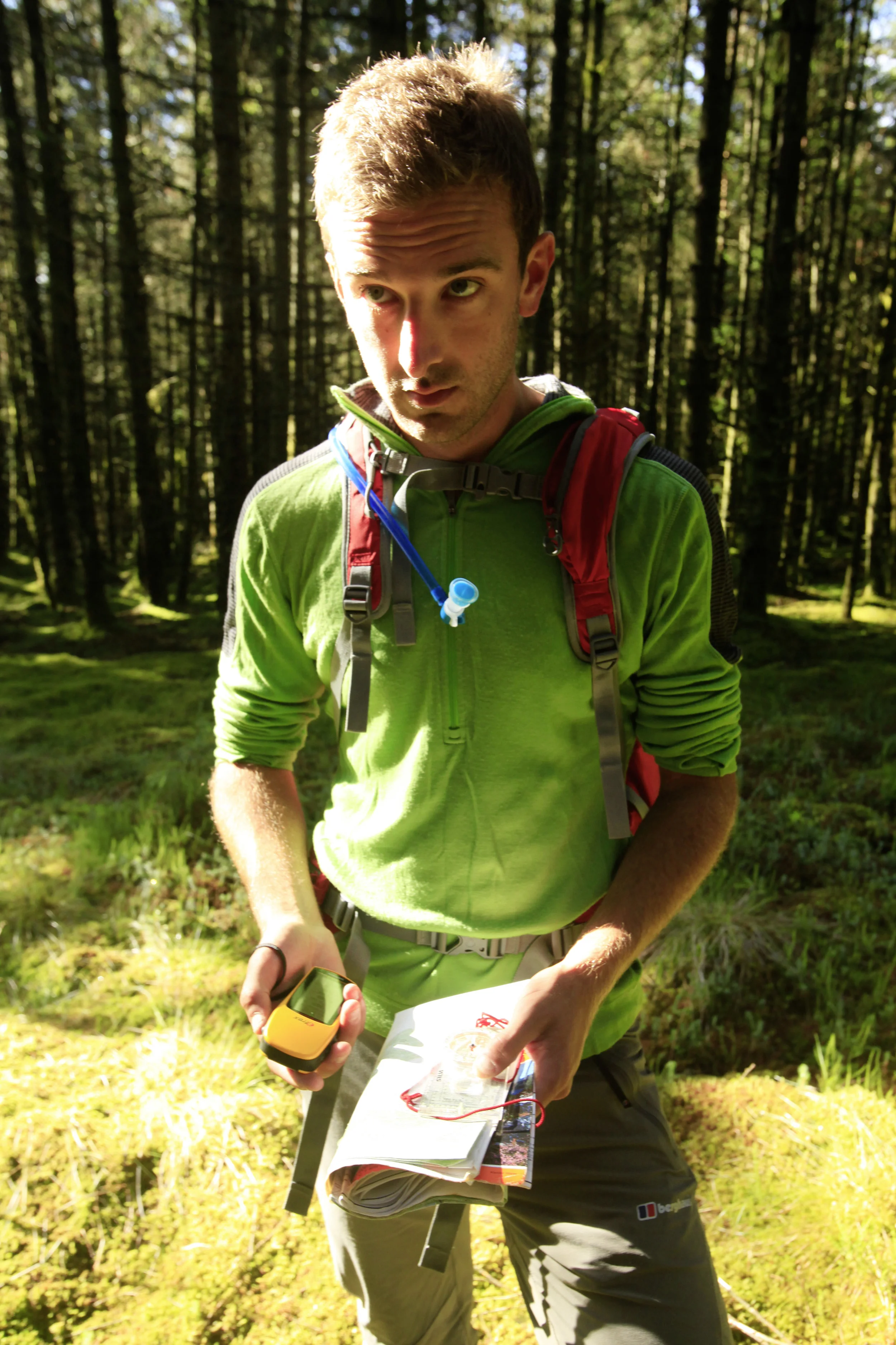 "OK, so it this it?" Nearing the thin end of the wedge. Photo : Tom Bailey © Trail Magazine