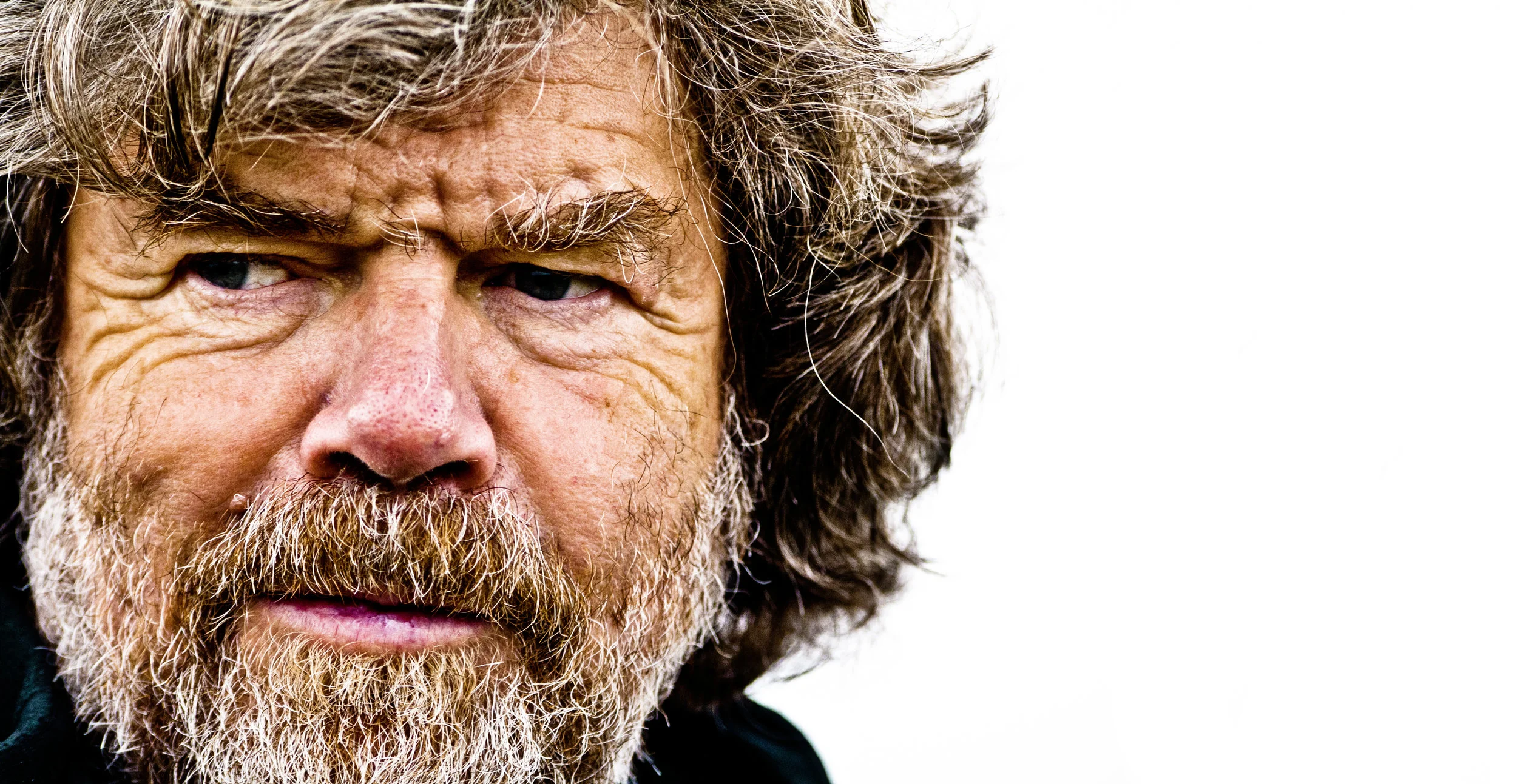 Reinhold Messner. Photo : Simon Ingram / Trail Magazine